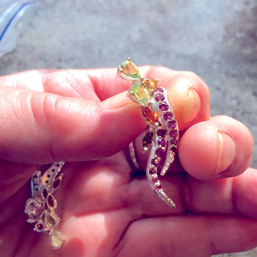 Sterling silver earrings